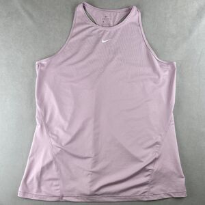 Nike Dri-FIT Tank Top Womens XL Purple Racerback Athletic Running Gym CZ6484-576